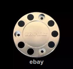 For Renault Truck Stainless Steel 22.5 Truck Wheel Trim Covers 2 Pcs