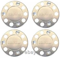 For Renault Truck Stainless Steel 22.5 Truck Wheel Trim Covers 4 Pcs