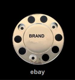 For Scania Griffin Truck Stainless Steel 22.5 Truck Wheel Trim Covers 4 Pcs