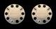 For Scania Truck & Bus Universal Stainless Steel 22.5 Wheel Covers 2 Pcs