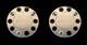 For Scania Truck & Bus Universal Stainless Steel 22.5 Wheel Covers 2 Pcs