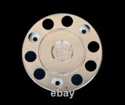 For Scania Truck Stainless Steel 22.5 Truck Wheel Trim Covers 2 Pcs