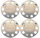 For Scania Truck Stainless Steel 22.5 Truck Wheel Trim Covers 4 Pcs
