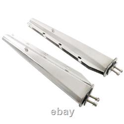 For Semi Truck 30 Straight Mud Flap Hanger Stainless Steel 1 1/8 Bolt Tapered