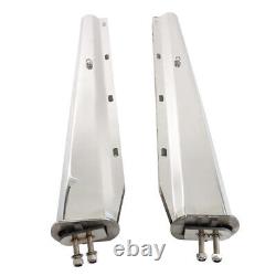 For Semi Truck 30 Straight Mud Flap Hanger Stainless Steel 1 1/8 Bolt Tapered