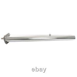 For Semi Truck 30 Straight Mud Flap Hanger Stainless Steel 1 1/8 Bolt Tapered