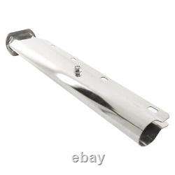 For Semi Truck 30 Straight Mud Flap Hanger Stainless Steel 1 1/8 Bolt Tapered