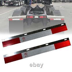 For Semi Trucks, Spring Loaded 3.75 Bolt 30 Stainless Steel Mud Flap Hanger Set