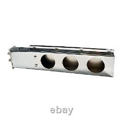 For Semi Trucks, Spring Loaded 3.75 Bolt 30 Stainless Steel Mud Flap Hanger Set