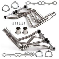 For Small Block Chevy Heavy Duty Truck Header Set Stainless Steel 1973-1985