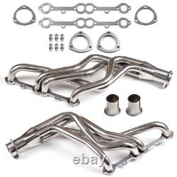 For Small Block Chevy Heavy Duty Truck Header Set Stainless Steel 1973-1985