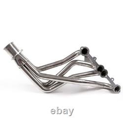 For Small Block Chevy Heavy Duty Truck Header Set Stainless Steel 1973-1985