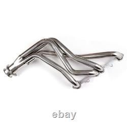 For Small Block Chevy Heavy Duty Truck Header Set Stainless Steel 1973-1985