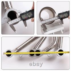 For Small Block Chevy Heavy Duty Truck Header Set Stainless Steel 1973-1985