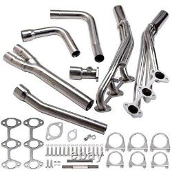 For Toyota 4Runner Pickup Truck 1988-1995 3.0 V6 Stainless Steel Manifold Header