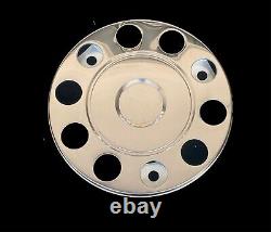 For Universal Truck Stainless Steel 22.5 Truck Wheel Trim Covers 2 Pcs