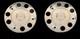 For Volvo Truck & Bus Universal Stainless Steel 22.5 Wheel Covers 2 Pcs