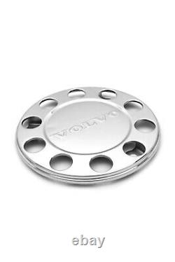 For Volvo TRUCK & BUS UNIVERSAL STAINLESS STEEL 22.5 WHEEL COVERS 2 Pcs