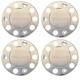 For Volvo Truck Stainless Steel 22.5 Truck Wheel Trim Covers 4 Pcs