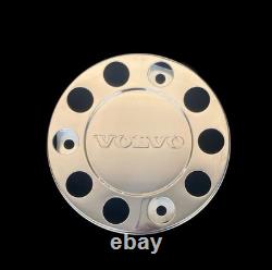 For Volvo Truck Stainless Steel 22.5 Truck Wheel Trim Covers 4 Pcs