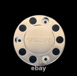 For Volvo Truck Stainless Steel 22.5 Truck Wheel Trim Covers 6 Pcs