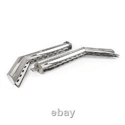 For semi Truck 30 Mud Flap Hanger Stainless Steel 1-1/8 Bolt Tapered