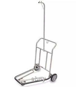 Forbes Industries Stainless Steel Luggage Cart Truck