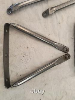 Ford Truck Pickup West Coast Stainless Steel Towing Mirror Oval Brackets Moun