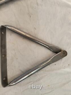 Ford Truck Pickup West Coast Stainless Steel Towing Mirror Oval Brackets Moun