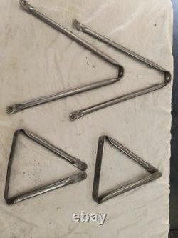 Ford Truck Pickup West Coast Stainless Steel Towing Mirror Oval Brackets Moun