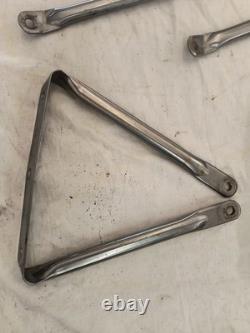Ford Truck Pickup West Coast Stainless Steel Towing Mirror Oval Brackets Moun