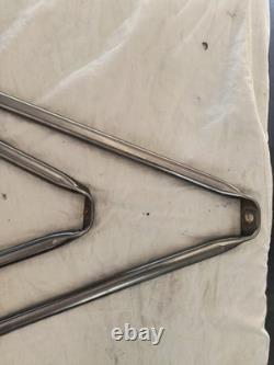 Ford Truck Pickup West Coast Stainless Steel Towing Mirror Oval Brackets Moun