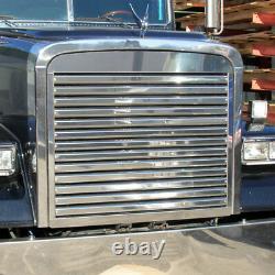 Freightliner FLD 120 Classic Grill Stainless Steel With 13 Horizontal Bars