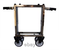 Funeral Stretcher Truck Casket Church Truck Foldable Stainless Steel Trolley