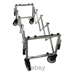Funeral Stretcher Truck Casket Church Truck Foldable Stainless Steel Trolley