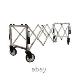 Funeral Stretcher Truck Casket Church Truck Foldable Stainless Steel Trolley