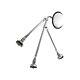 Gg Grand General 33325 Tripod Fender Mount Safety Mirror Assembly For Trucks