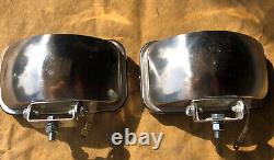 GROTE USA 9210 Halogen Fog Stainless Steel Lights Amber New Old Stock Car Truck