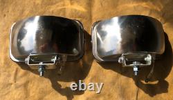 GROTE USA 9210 Halogen Fog Stainless Steel Lights Amber New Old Stock Car Truck
