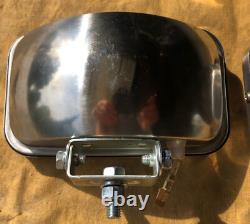 GROTE USA 9210 Halogen Fog Stainless Steel Lights Amber New Old Stock Car Truck