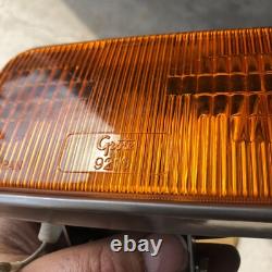 GROTE USA 9210 Halogen Fog Stainless Steel Lights Amber New Old Stock Car Truck