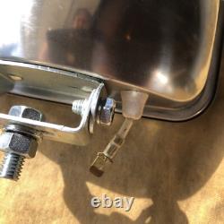 GROTE USA 9210 Halogen Fog Stainless Steel Lights Amber New Old Stock Car Truck