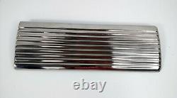 Glove Box Door Polished Stainless Ribs For 1947-53 Chevrolet Pickup Truck