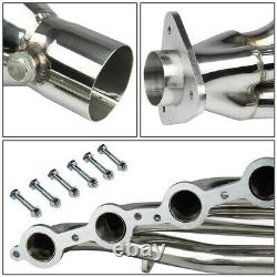 Gmc/chevy Suv/pickup Truck 4.8l/5.3l V8 Stainless Steel Exhaust Header+y Pipe