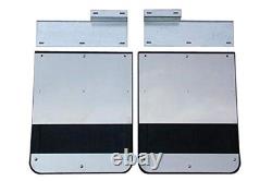 Go Industries S70731SET Stainless Steel Mud Flap for Truck, 2 Set