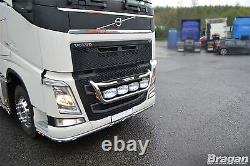 Grill Bar C + Step Pad To Fit Volvo FH4 2013+ Stainless Steel Truck Accessories