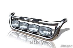 Grill Bar For Iveco Eurocargo 7.5-13GVW 2004-2015 Polished Stainless Steel Truck