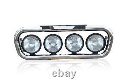 Grill Bar For Renault Magnum Mack Chrome Stainless Steel Front Lamps Bar Truck
