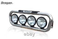 Grill Bar For Renault Magnum Mack Chrome Stainless Steel Front Lamps Bar Truck