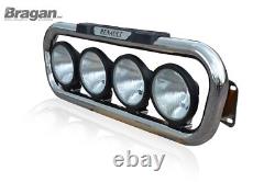 Grill Bar For Renault Magnum Mack Chrome Stainless Steel Front Lamps Bar Truck